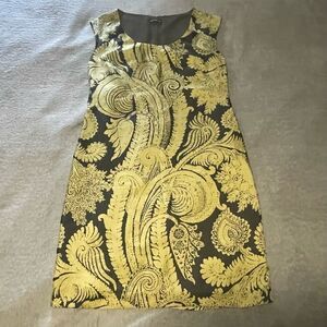 𝅺MARKS & Spencer Autograph silk paisley dress size 6 (see measurements) EUC